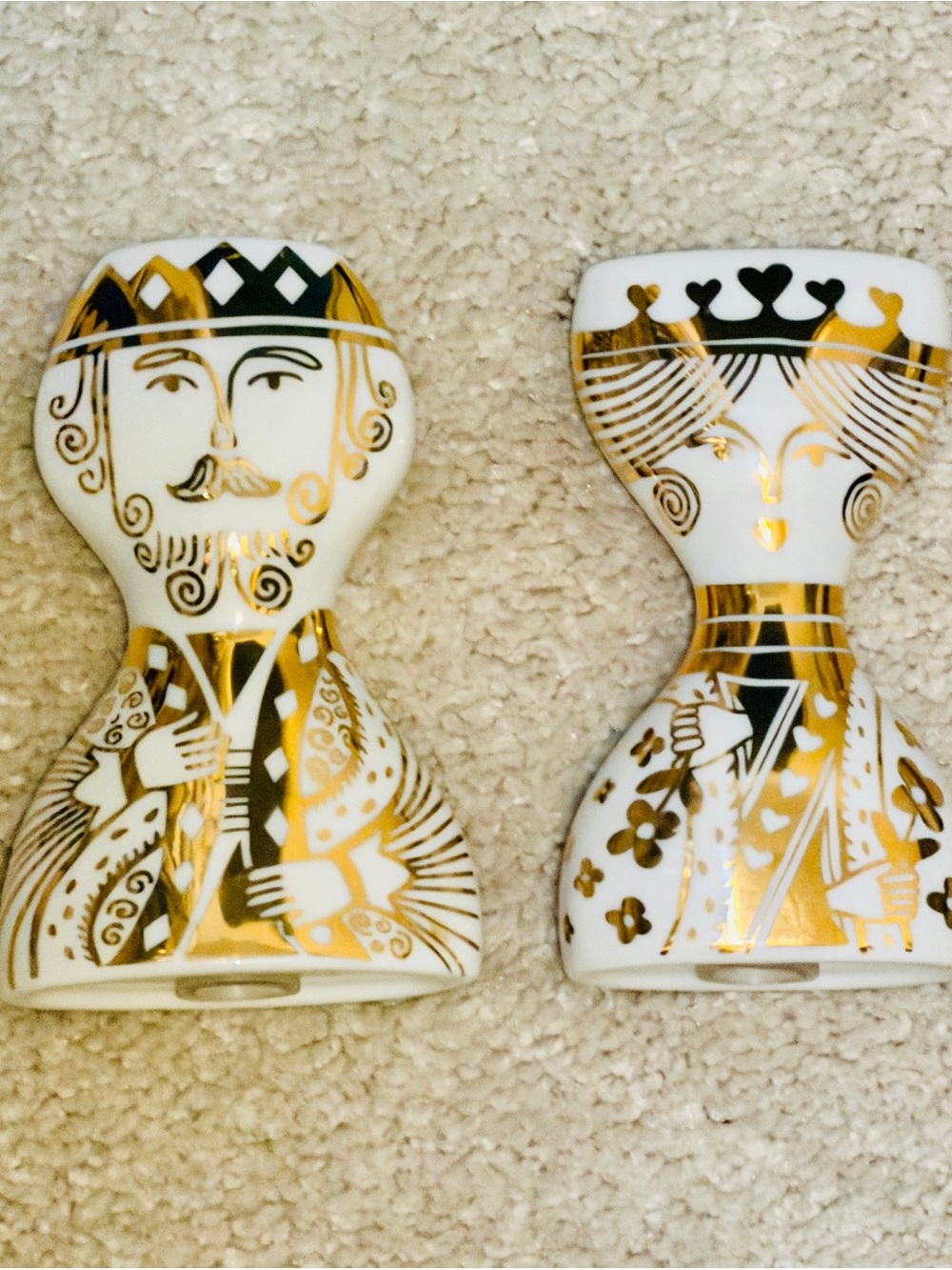 Jonathan Adler King & Queen Salt & Pepper Set